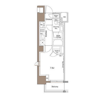 女子栄養大学 マンション 1K