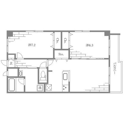 女子栄養大学 マンション 2LDK