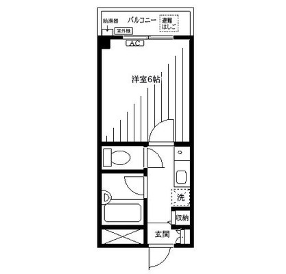 女子栄養大学 マンション 1K