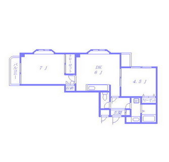 東京都北区田端２丁目 賃貸マンション 2DK