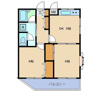 東京都北区田端１丁目 賃貸マンション 2DK