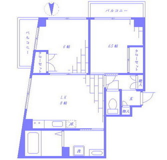 東京都文京区本駒込５丁目 賃貸マンション 2LK