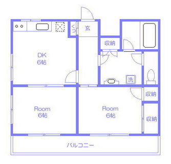 東京都北区西ヶ原３丁目 賃貸マンション 2DK