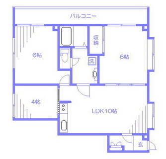 東京都北区西ヶ原２丁目 賃貸マンション 3LDK