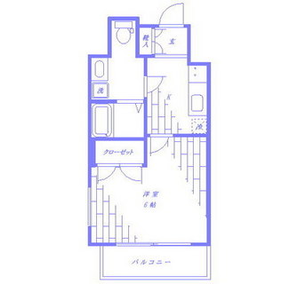 東京都北区田端１丁目 賃貸マンション 1K