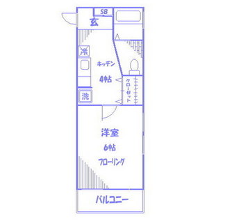 東京都北区田端５丁目 賃貸マンション 1K