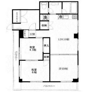 東京都北区田端６丁目 賃貸マンション 3LDK