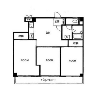 東京都豊島区南大塚２丁目 賃貸マンション 3DK