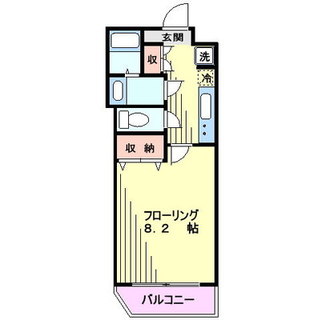 東京都北区中里３丁目 賃貸マンション 1K