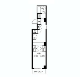 東京都北区田端４丁目 賃貸マンション 1R