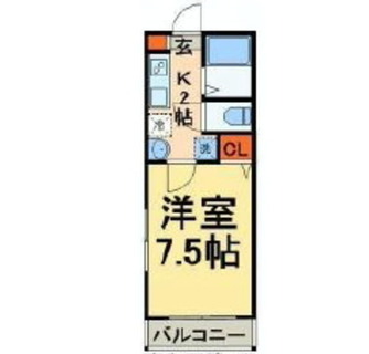 東京都北区田端５丁目 賃貸マンション 1K