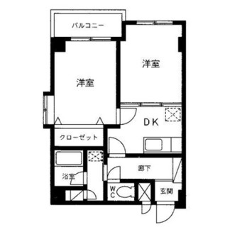 東京都豊島区駒込２丁目 賃貸マンション 2K