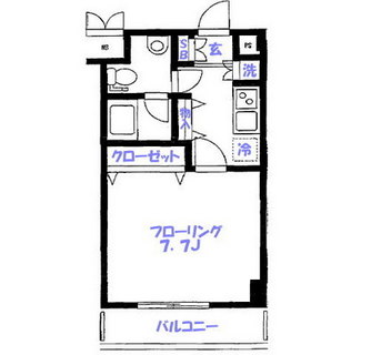 東京都豊島区西巣鴨３丁目 賃貸マンション 1K