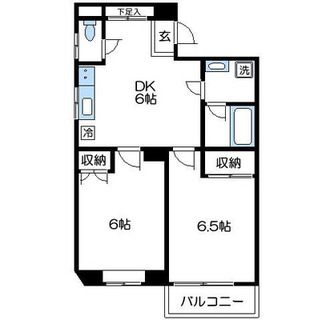 東京都北区田端３丁目 賃貸マンション 2DK