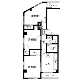 東京都文京区本駒込５丁目 賃貸マンション 3K