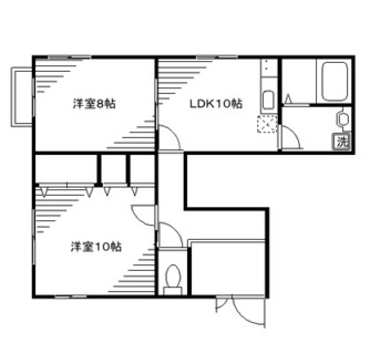 東京都北区田端３丁目 賃貸マンション 2LDK