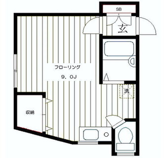 東京都北区滝野川１丁目 賃貸マンション 1R