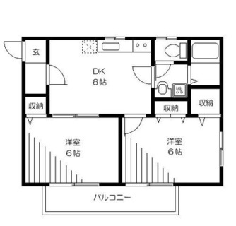 東京都北区中里３丁目 賃貸アパート 2DK