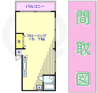 東京都北区田端３丁目 賃貸マンション 1R