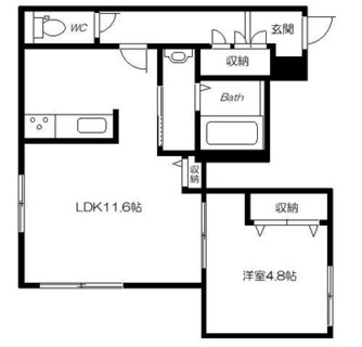 東京都北区中里３丁目 賃貸アパート 1LDK