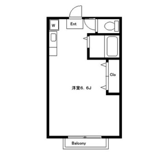 東京都北区田端４丁目 賃貸マンション 1R