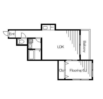 東京都北区中里１丁目 賃貸マンション 1LDK