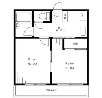 東京都北区田端５丁目 賃貸マンション 2K