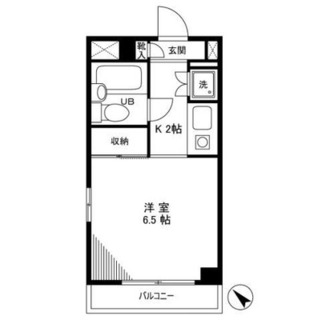 東京都北区中里１丁目 賃貸マンション 1K