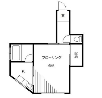 東京都北区中里１丁目 賃貸マンション 1K