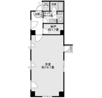 東京都豊島区巣鴨３丁目 賃貸マンション 1SK