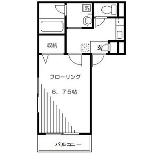 東京都北区田端２丁目 賃貸マンション 1K