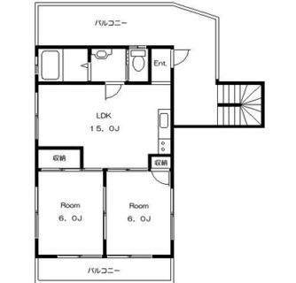 東京都北区中里１丁目 賃貸マンション 2LDK