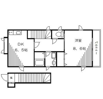 東京都荒川区西尾久４丁目 賃貸アパート 1DK