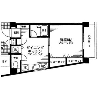 東京都北区中里２丁目 賃貸マンション 1DK