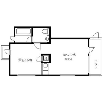 東京都北区中里１丁目 賃貸マンション 1DK