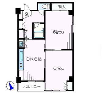 東京都豊島区駒込１丁目 賃貸マンション 2DK