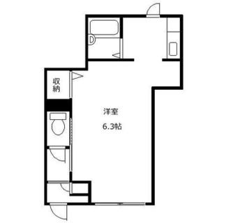 東京都北区滝野川１丁目 賃貸マンション 1K