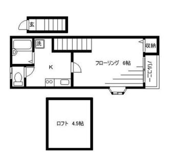 東京都北区中里３丁目 賃貸マンション 1K