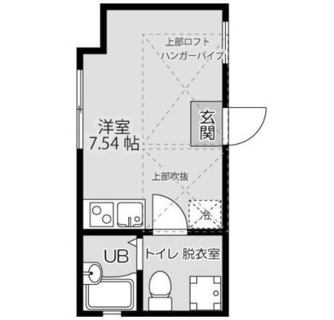 東京都北区上中里１丁目 賃貸アパート 1R