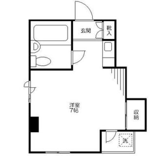 東京都北区中里１丁目 賃貸マンション 1R