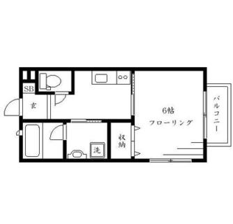 東京都北区滝野川１丁目 賃貸アパート 1K