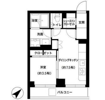 東京都北区中里２丁目 賃貸マンション 1DK