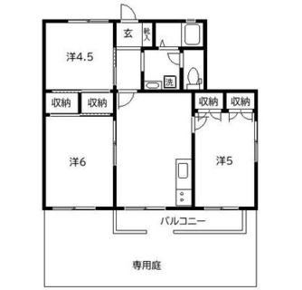 東京都北区上中里１丁目 賃貸マンション 3DK