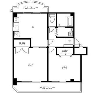 東京都文京区本駒込３丁目 賃貸マンション 2DK