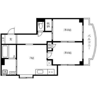 東京都豊島区西巣鴨４丁目 賃貸マンション 2DK