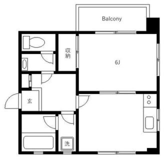 東京都豊島区巣鴨１丁目 賃貸マンション 1DK