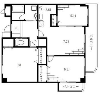 東京都豊島区巣鴨３丁目 賃貸マンション 3LDK