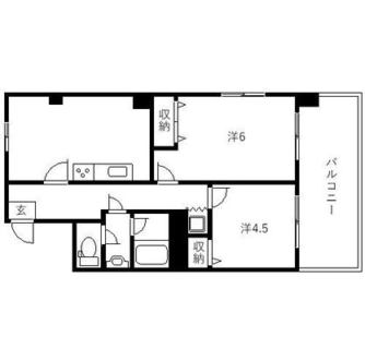 東京都北区中里２丁目 賃貸マンション 2DK