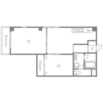 東京都文京区本駒込５丁目 賃貸マンション 2DK