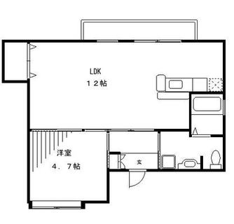 東京都北区田端６丁目 賃貸マンション 1LDK